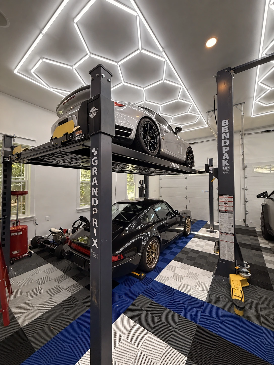 The Collector's Garage car lifts