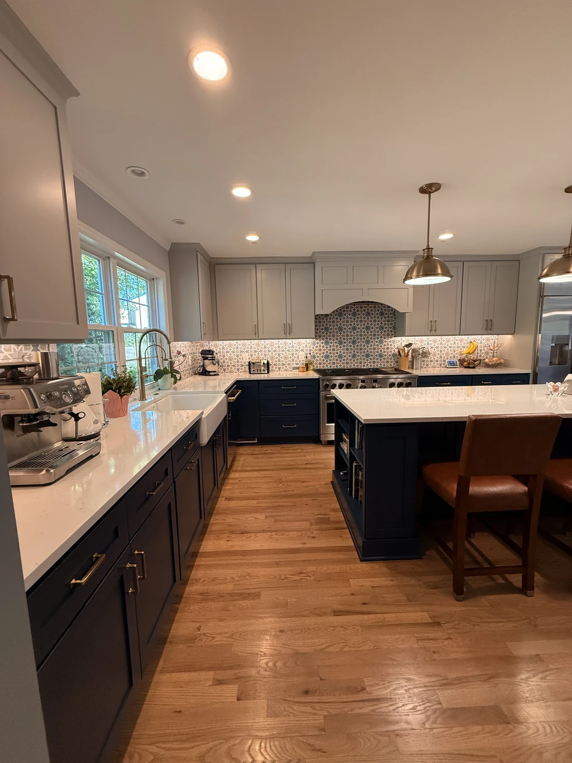 The Connected Kitchen kitchen from the sink side