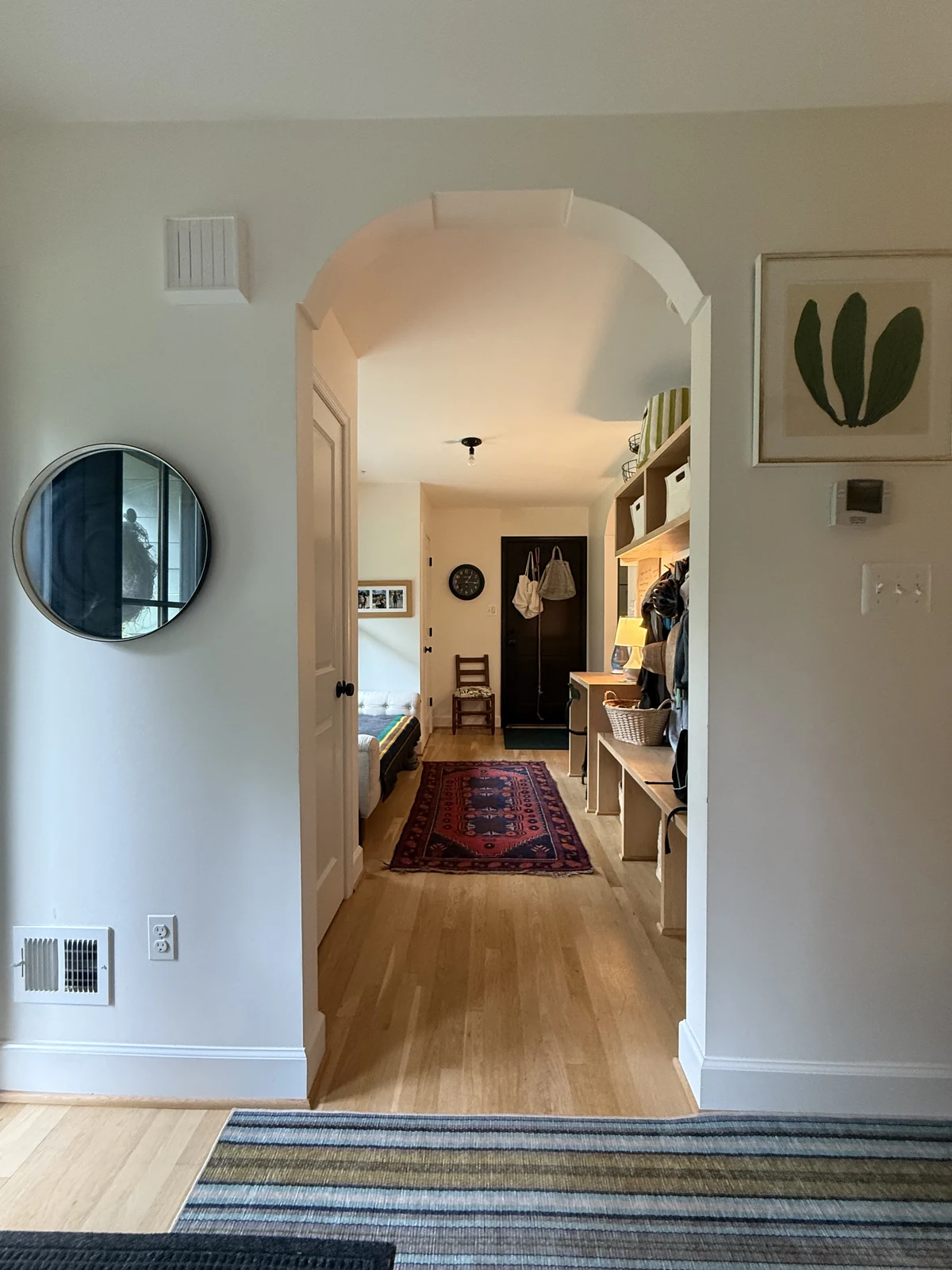 The Gathered Home arched opening