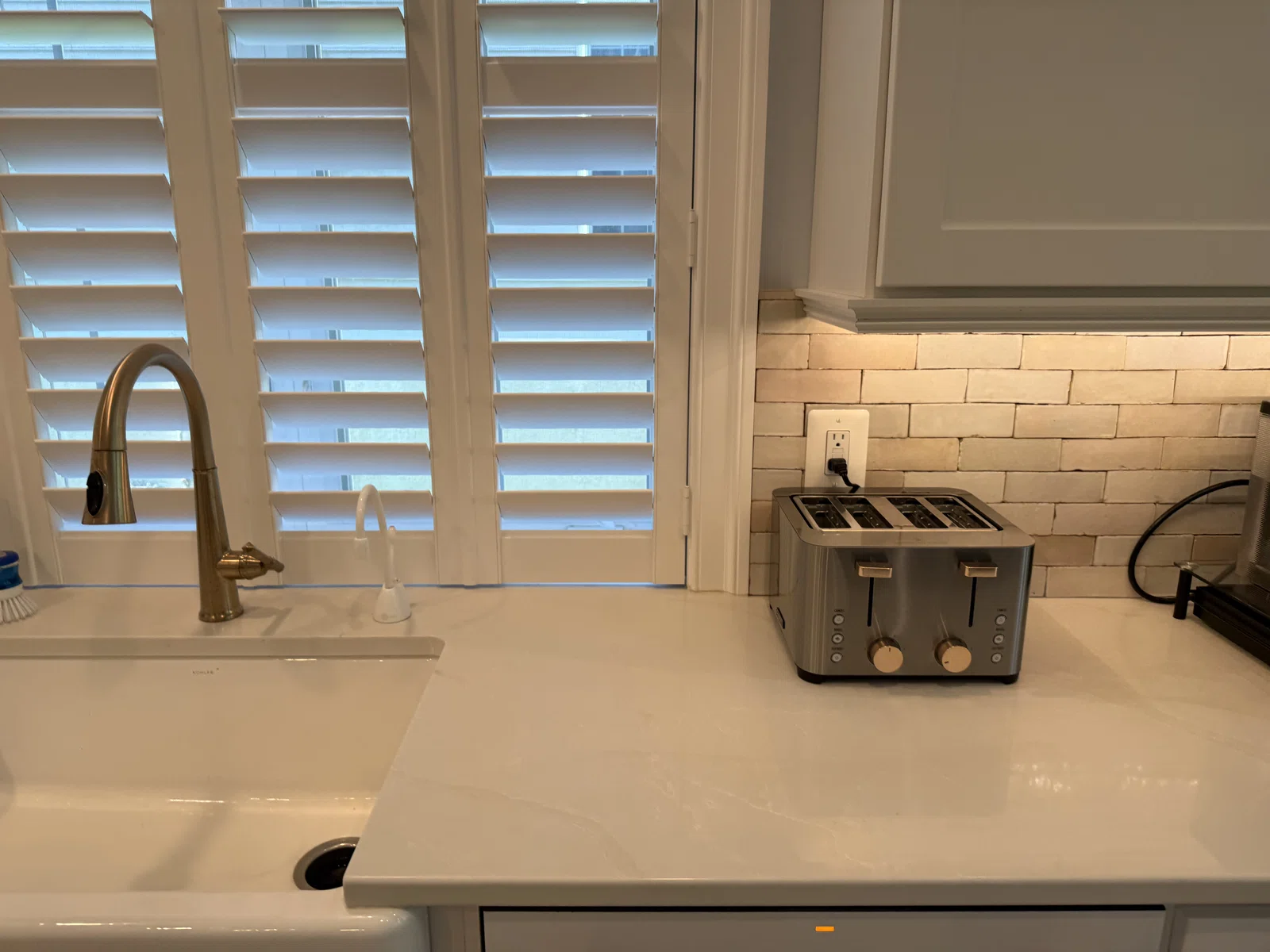 The Great Room Kitchen sink detail