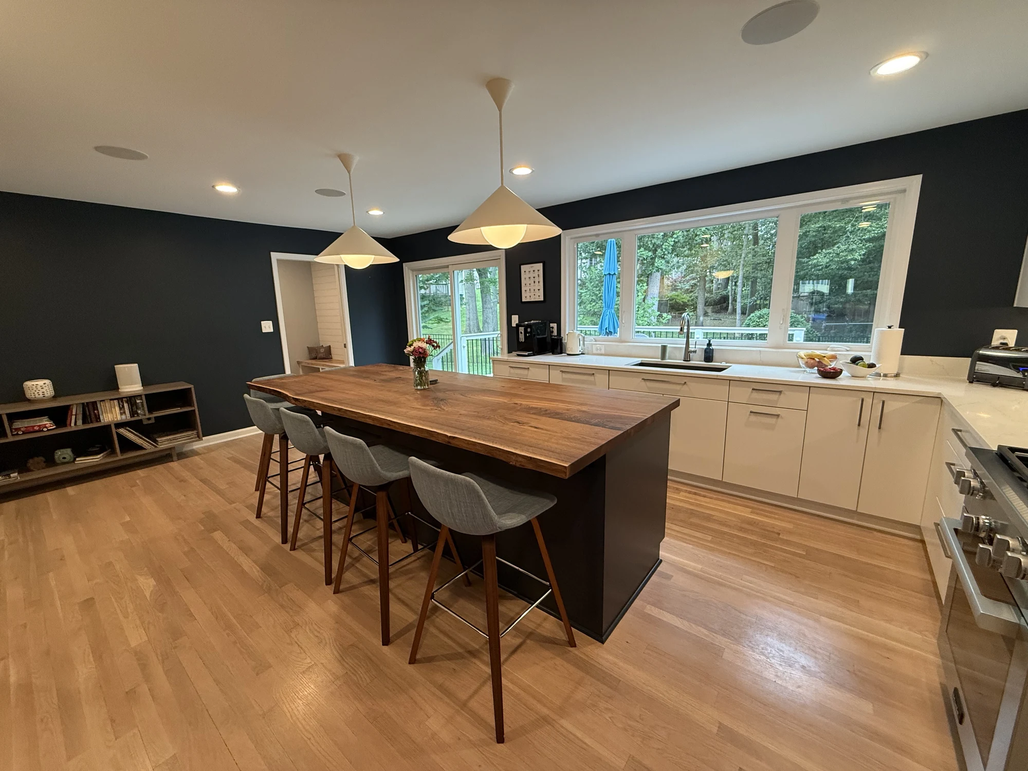 The Kitchen Addition kitchen dining view