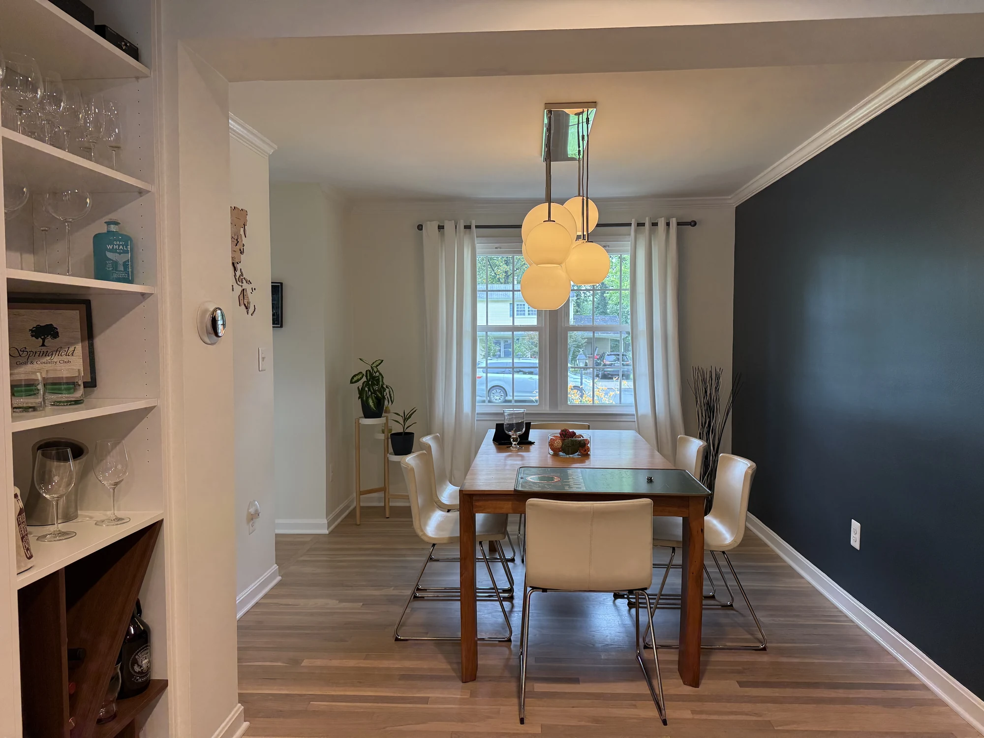 The Kitchen Addition eating area