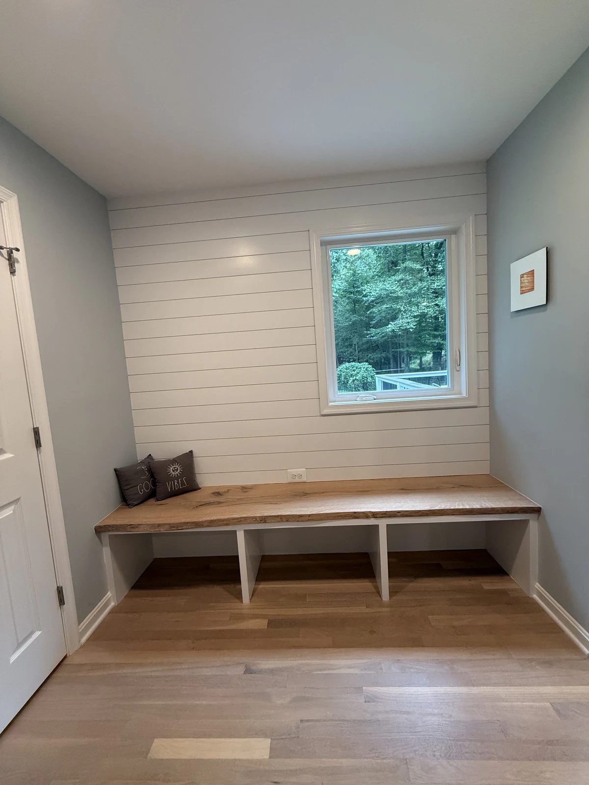The Kitchen Addition mudroom bench