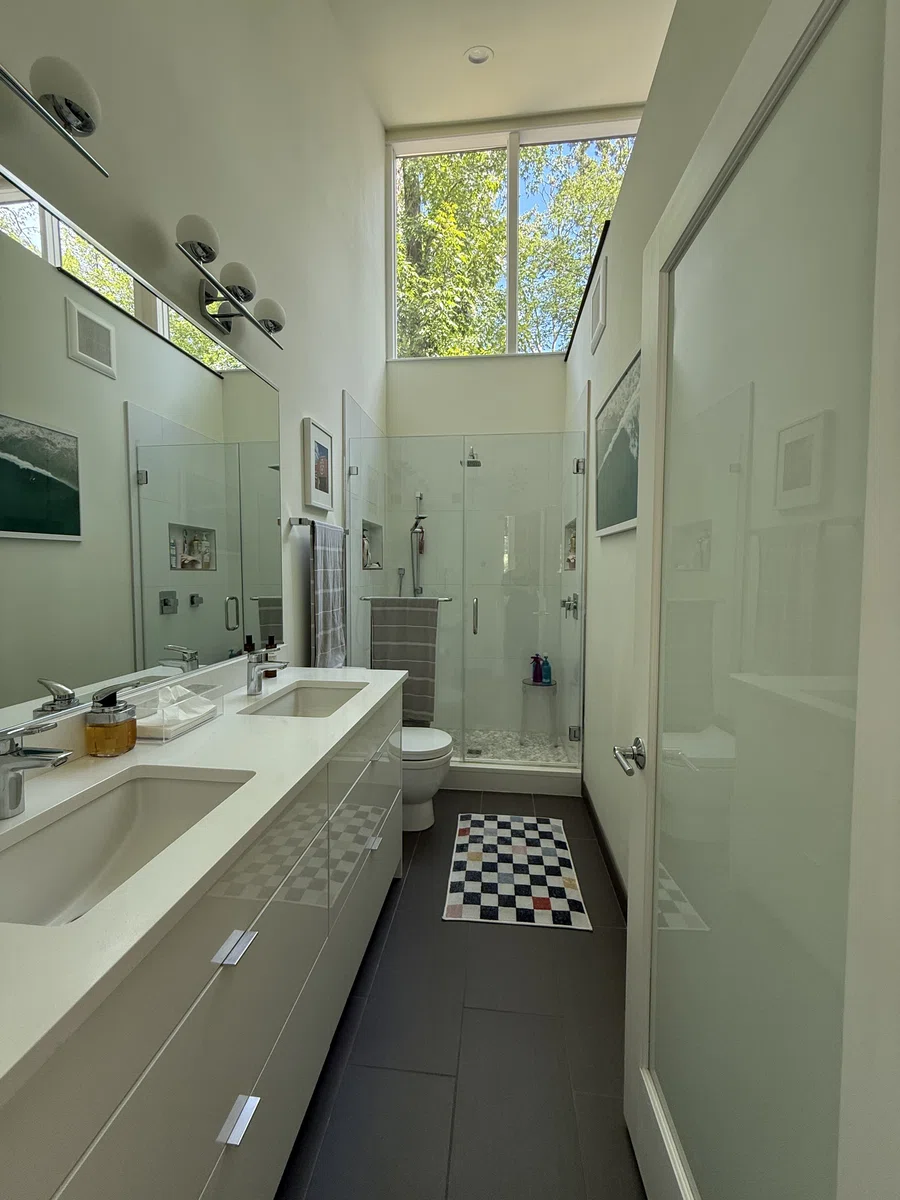 The Modern Transformation bathroom