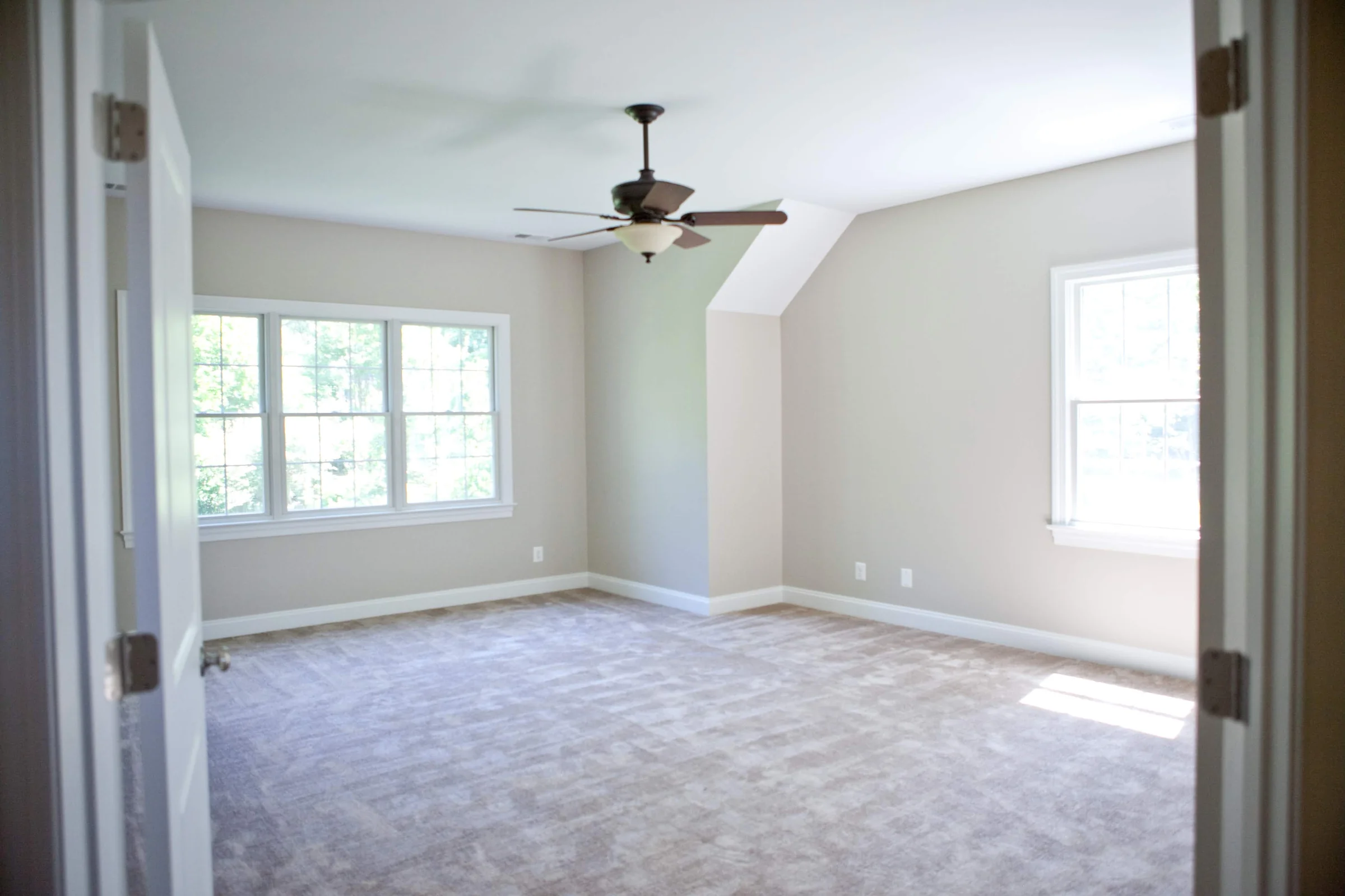 A New Northern Virginia Home finished bedroom