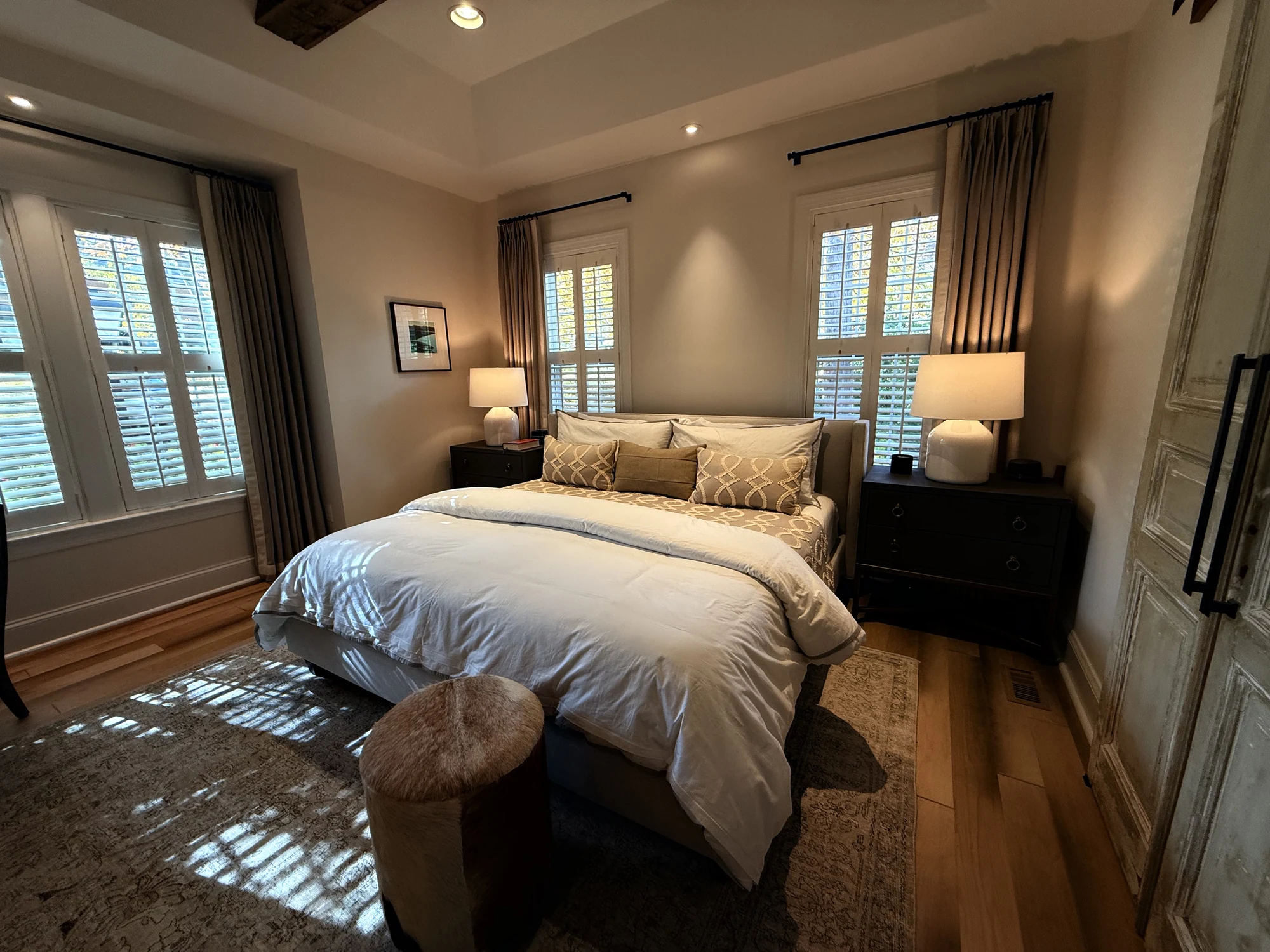 The Primary Suite Retreat bedroom