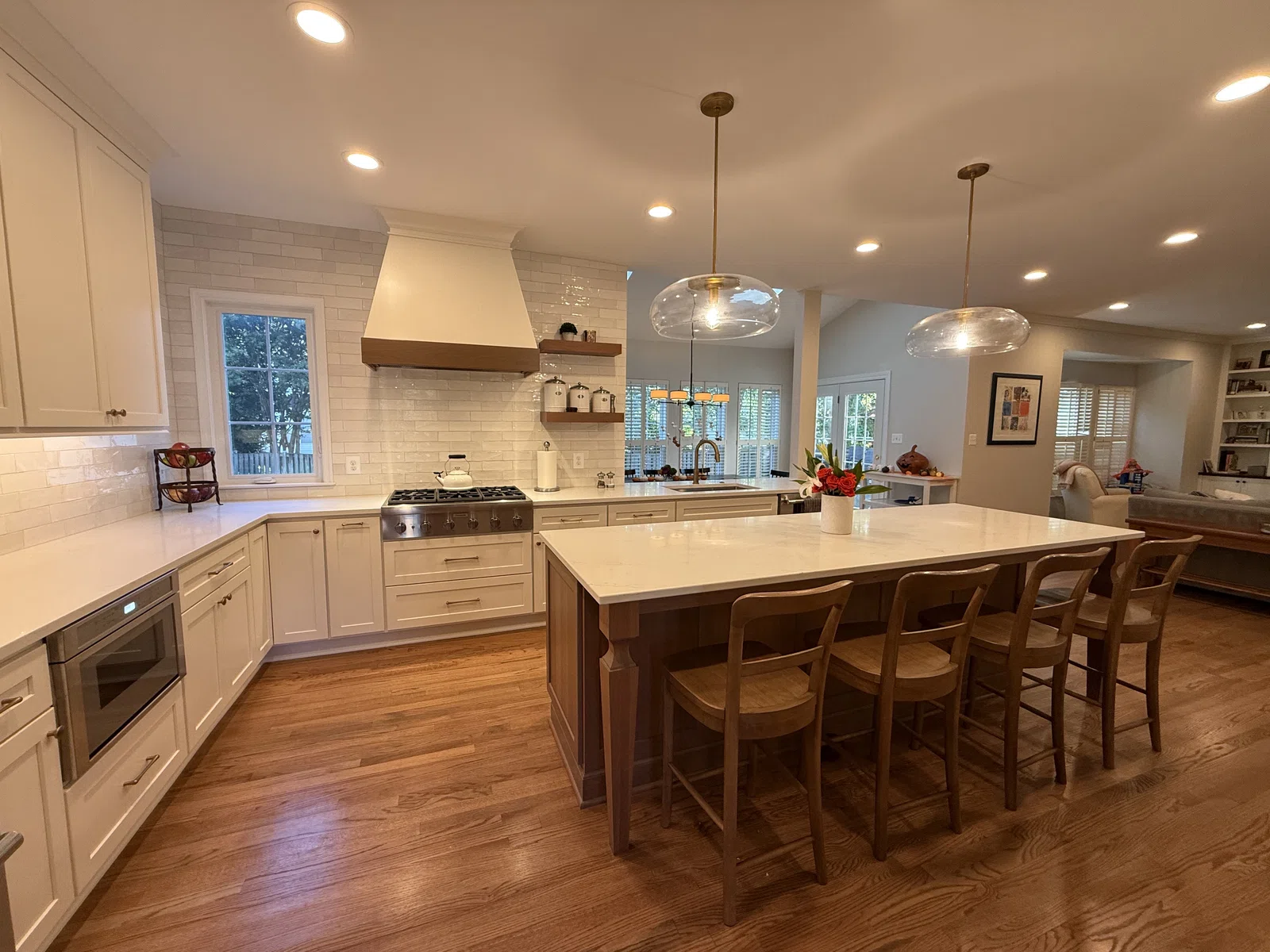 The Reimagined Home kitchen and living area
