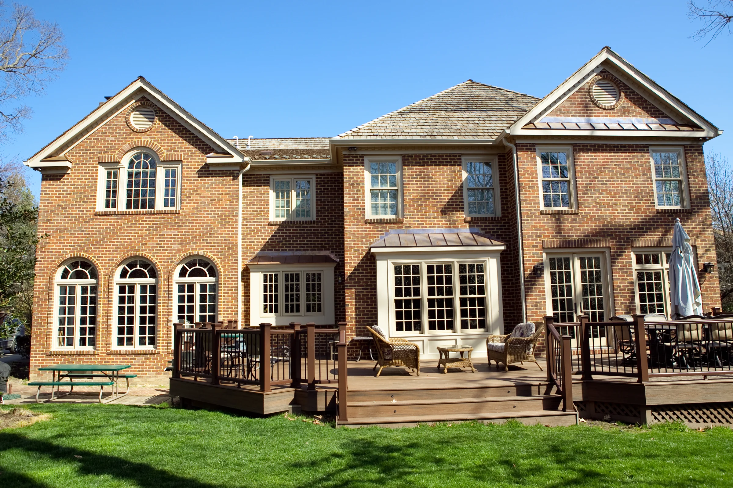 Two-story rear addition by Total Living Construction