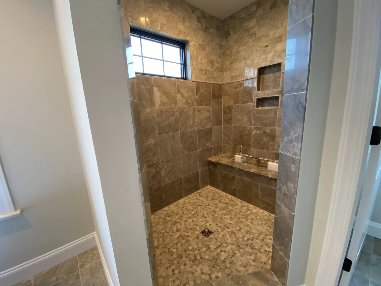 Three-Story Transformation large shower