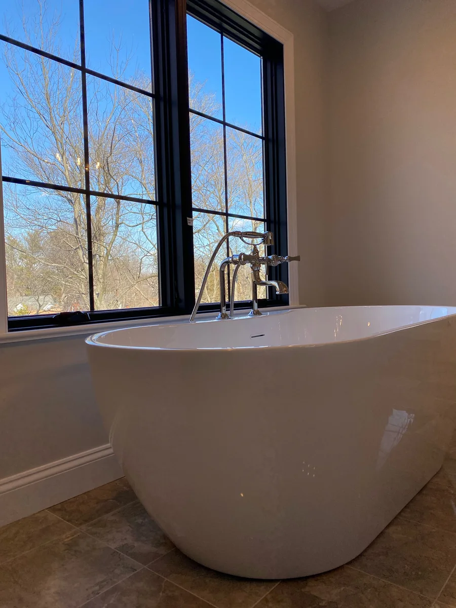Three-Story Transformation soaking tub