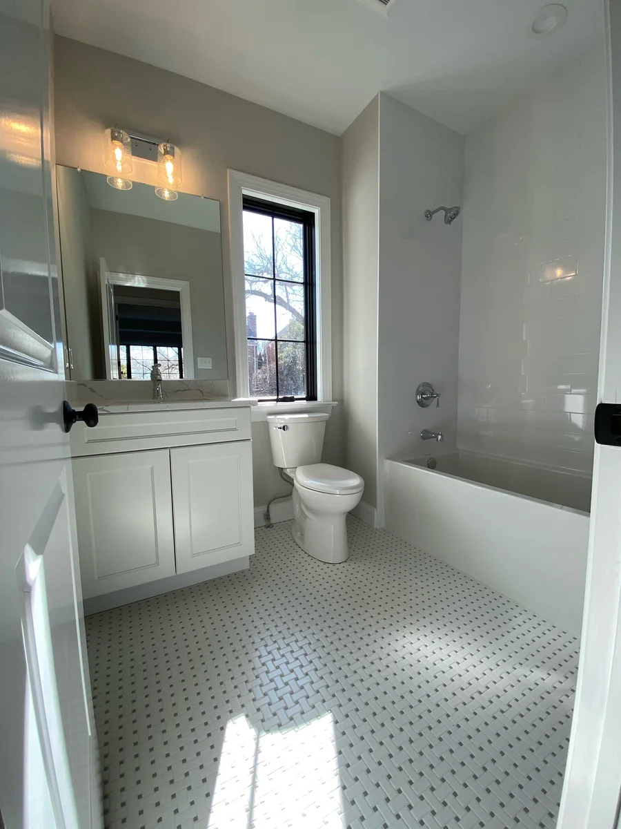 Three-Story Transformation primary bath