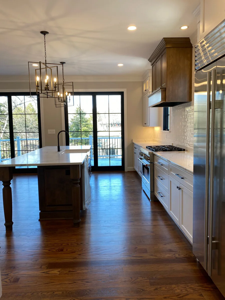 Three-Story Transformation kitchen