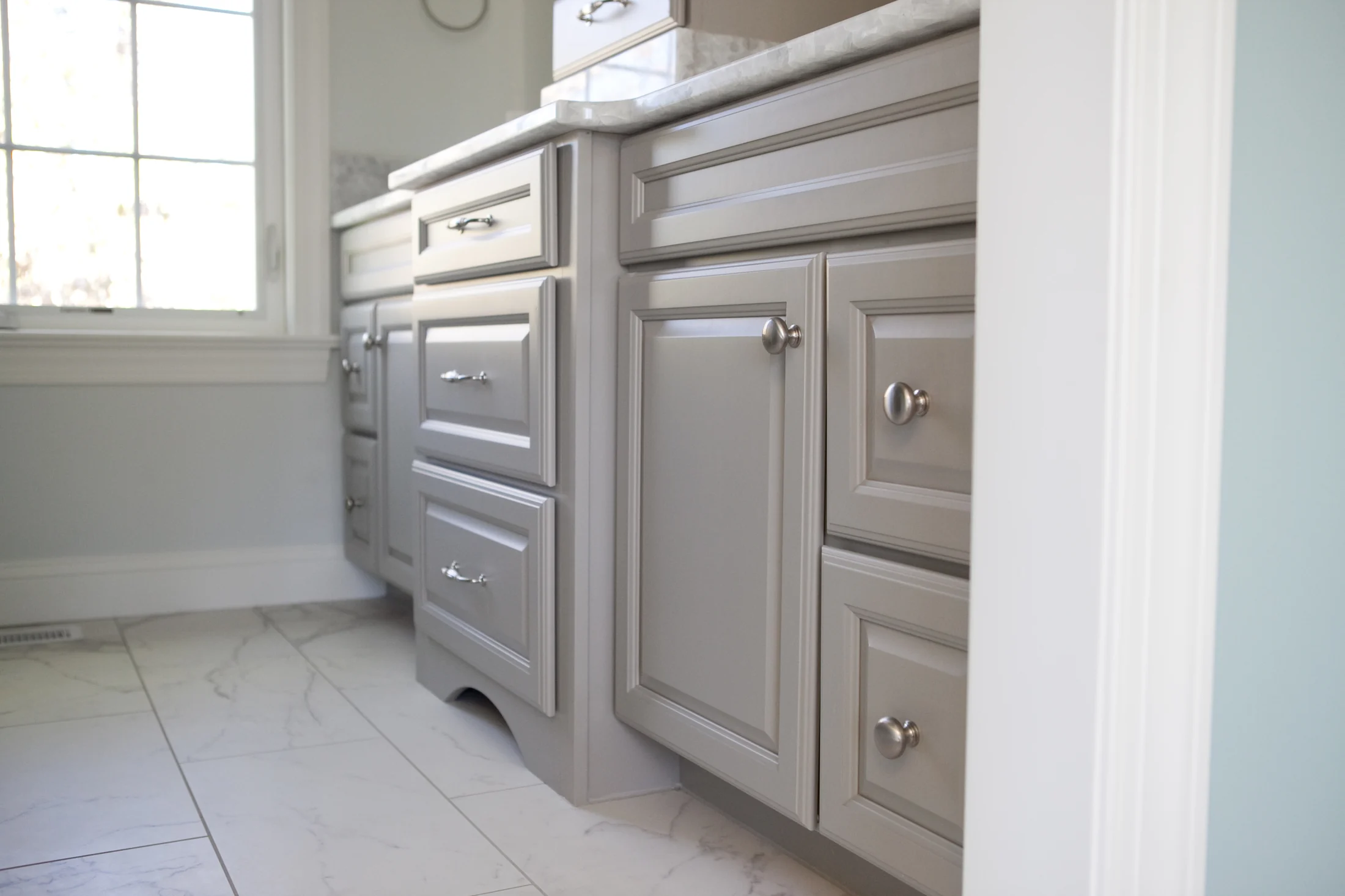 The Whole-Home Expansion primary bath cabinetry