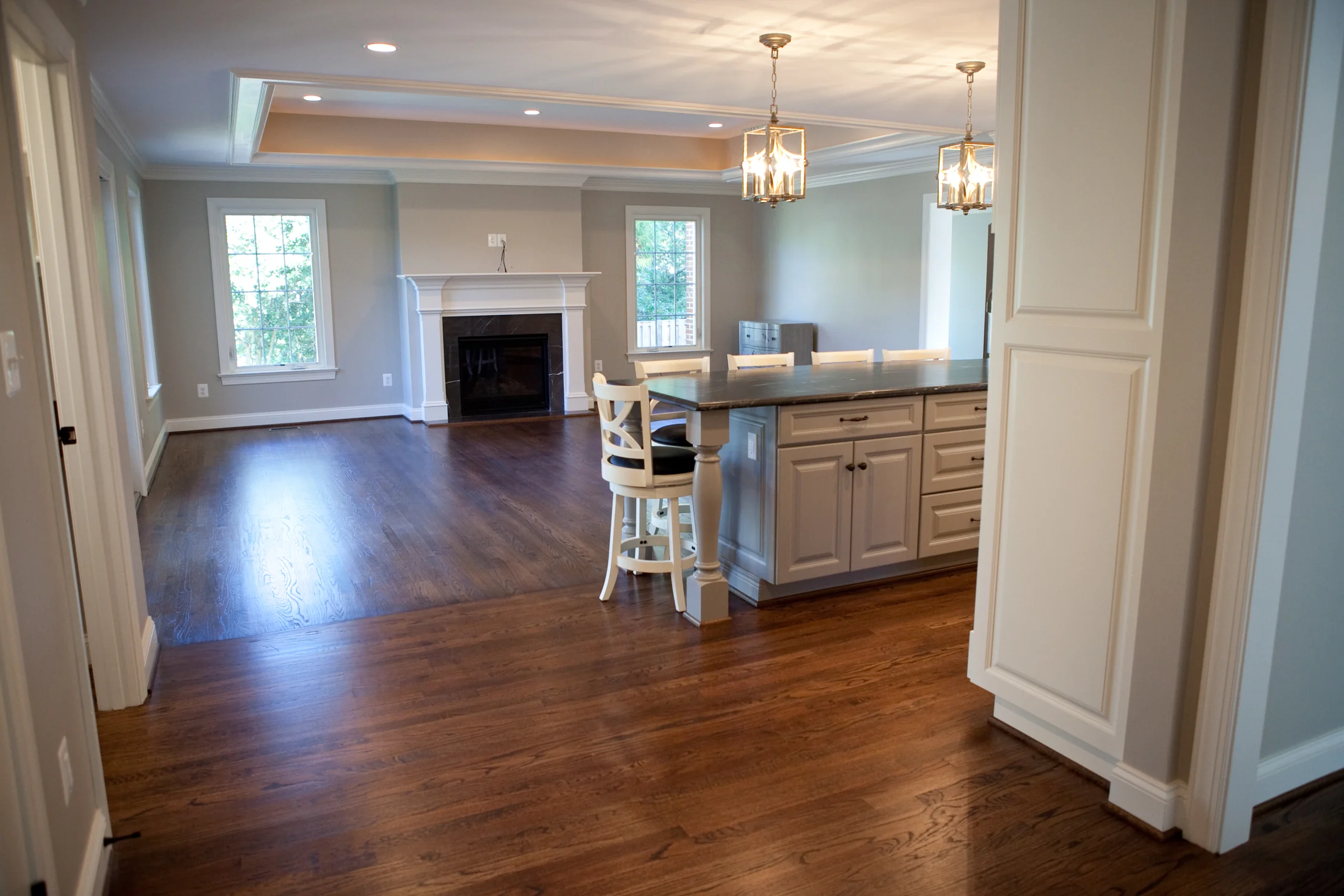 The Whole-Home Expansion kitchen and family room