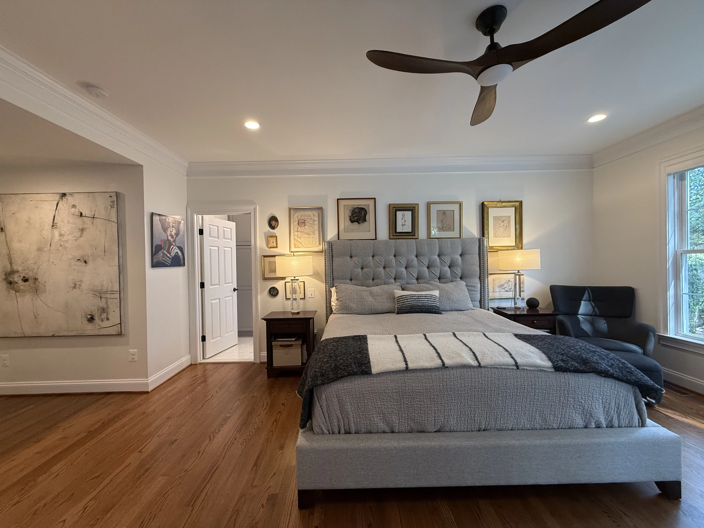 The French Fireback Kitchen primary bedroom suite addition