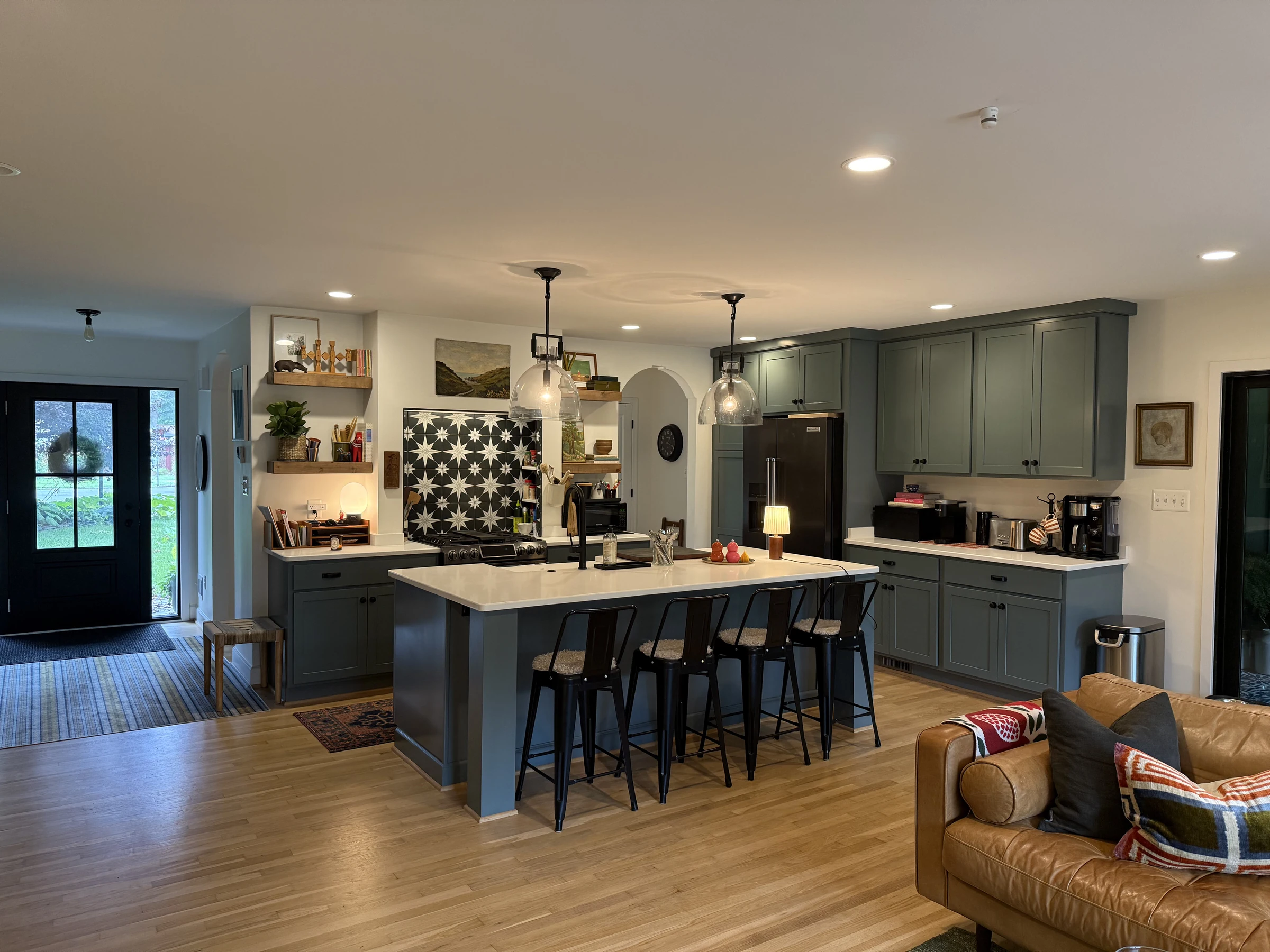 The Gathered Home kitchen remodel and addition